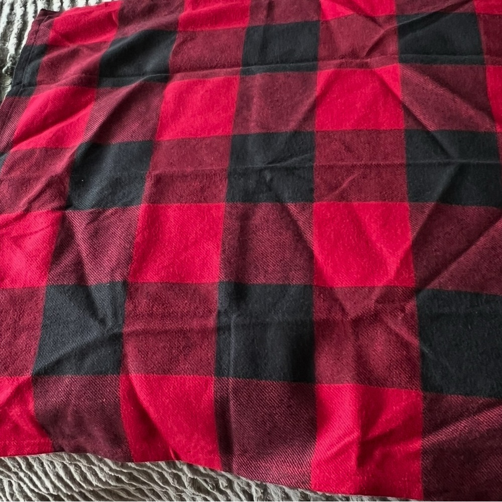 Buffalo Check cotton napkins